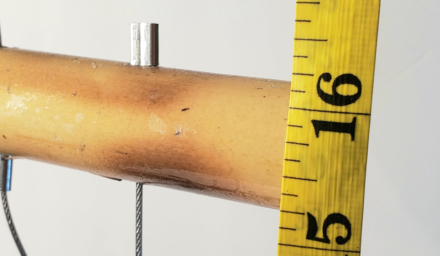 Whispering Winds: Eco-Friendly Reed & Upcycled Aluminum Wind Chimes - Essence Series