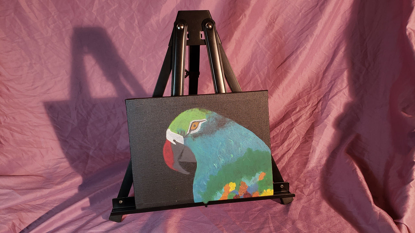 Tropical Gaze - 8x10 Acrylic Painting