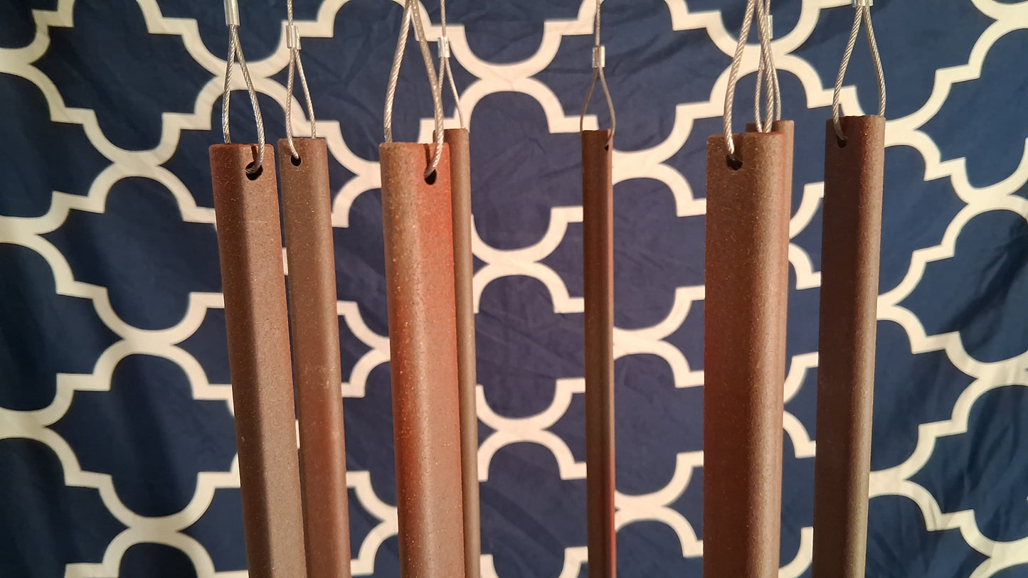 Faewind - Wind Chime - Metal and Plastic Upcycled Art - Signature Series